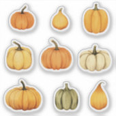 Sticker Citrouille (Devant)