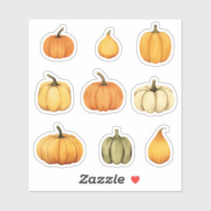 Sticker Citrouille