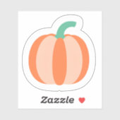 Sticker Citrouille (Feuille)