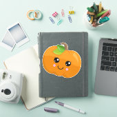 Sticker Citrouille D'Halloween, Citrouille Souriant, Trick (Couverture iPad)