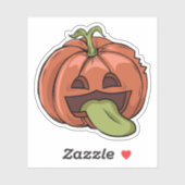 Sticker Citrouille Halloween (Feuille)