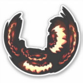 Sticker Citrouille Jacks 2 (Devant)