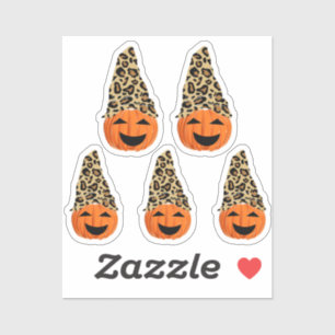 Sticker Citrouille mignons