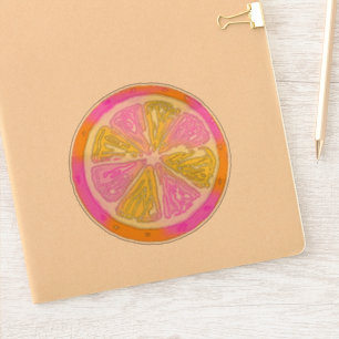 Sticker Citrus funky