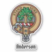 Sticker Clan Anderson Crest (Devant)