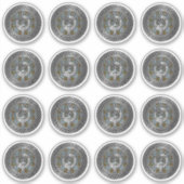 Sticker Clan Anderson Crest & Tartan Knot (Devant)