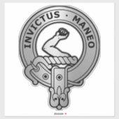 Sticker Clan Armstrong Crest (Feuille)