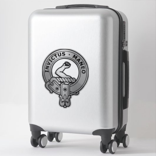 Sticker Clan Armstrong Crest (Sur valise)