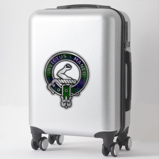 Sticker Clan Armstrong Tartan Crest (Sur valise)
