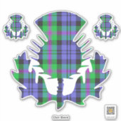 Sticker Clan Baird Thistle (Devant)