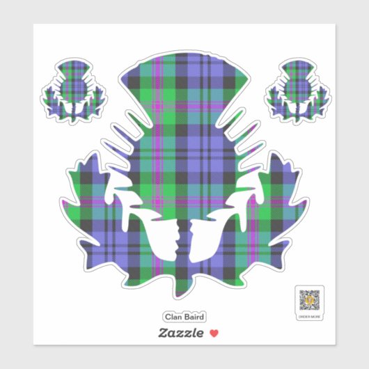 Sticker Clan Baird Thistle (Feuille)