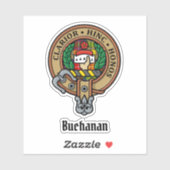 Sticker Clan Buchanan Crest (Feuille)