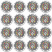 Sticker Clan Buchanan Crest & Tartan Knot (Devant)