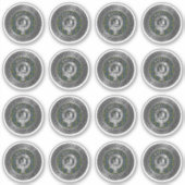 Sticker Clan Campbell Crest & Tartan Knot (Devant)