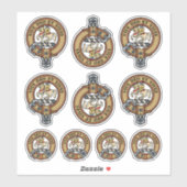 Sticker Clan Craig Crest (Feuille)
