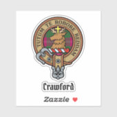 Sticker Clan Crawford Crest (Feuille)