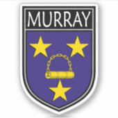 Sticker Clan Crest irlandais - Murray (Devant)