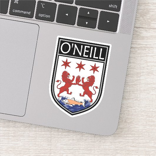 Sticker Clan Crest irlandais - O'Neill (Détail)