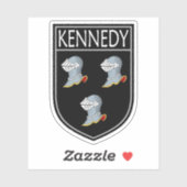 Sticker Clan Crest - Kennedy (Feuille)