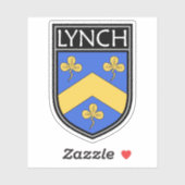Sticker Clan Crest - Lynch (Feuille)