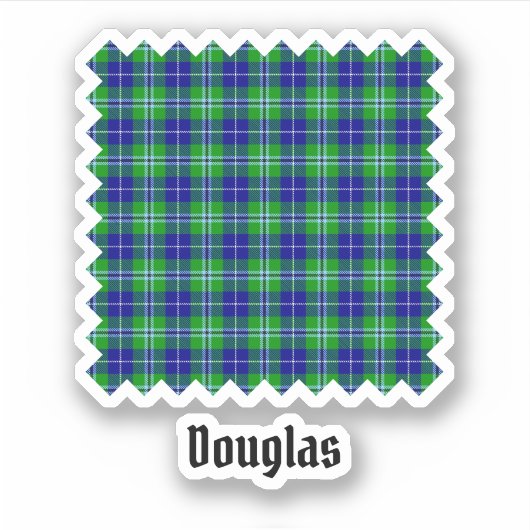 Sticker Clan Douglas Tartan (Devant)