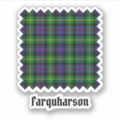 Sticker Clan Farquharson Tartan (Devant)