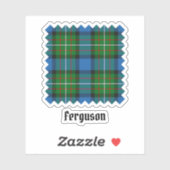 Sticker Clan Ferguson Tartan (Feuille)