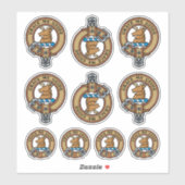 Sticker Clan Forbes Crest (Feuille)