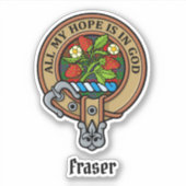 Sticker Clan Fraser Crest (Devant)