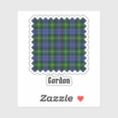 Sticker Clan Gordon Tartan (Feuille)