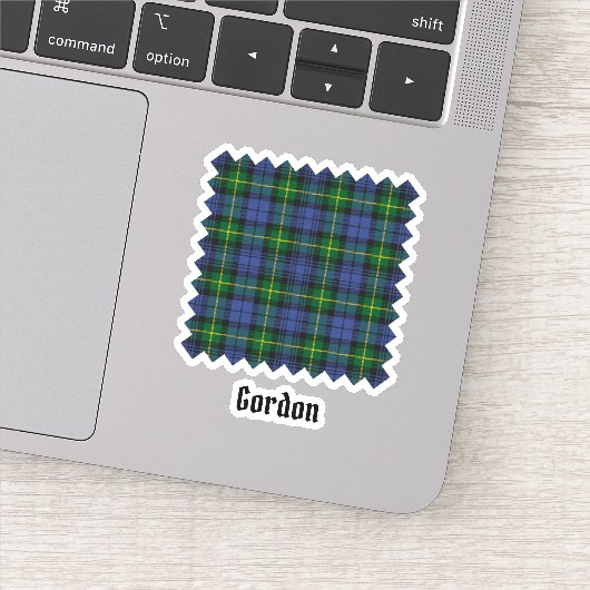 Sticker Clan Gordon Tartan (Détail)