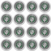 Sticker Clan Graham Crest & Tartan Knot (Devant)