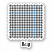 Sticker Clan Haig Check Tartan (Devant)