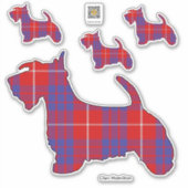 Sticker Clan Hamilton Scottie (Devant)