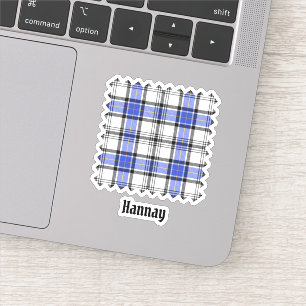 Sticker Clan Hannay Tartan