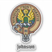 Sticker Clan Johnston Crest (Devant)