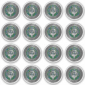 Sticker Clan Johnstone Crest & Tartan Knot (Devant)