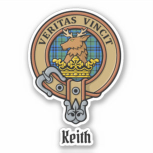Sticker Clan Keith Crest