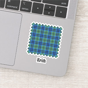 Sticker Clan Keith Tartan