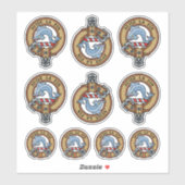 Sticker Clan Kennedy Crest (Feuille)