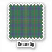 Sticker Clan Kennedy Tartan (Devant)
