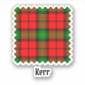 Sticker Clan Kerr Tartan (Devant)