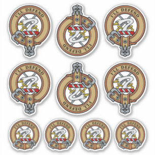 Sticker Clan Lennox Crest