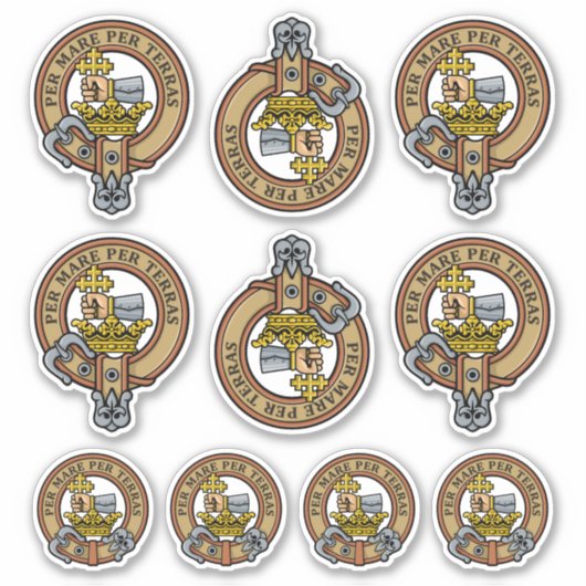 Sticker Clan MacDonald Crest (Devant)