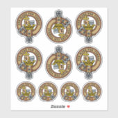 Sticker Clan MacDonald Crest (Feuille)