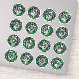 Sticker Clan MacDonald Crest & Tartan