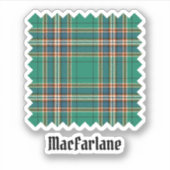Sticker Clan MacFarlane Tartan de chasse antique (Devant)
