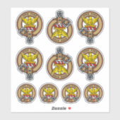 Sticker Clan MacGill Crest (Feuille)