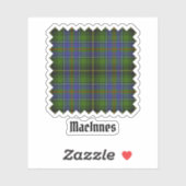 Sticker Clan MacInnes Tartan (Feuille)