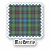Sticker Clan MacKenzie Tartan (Devant)